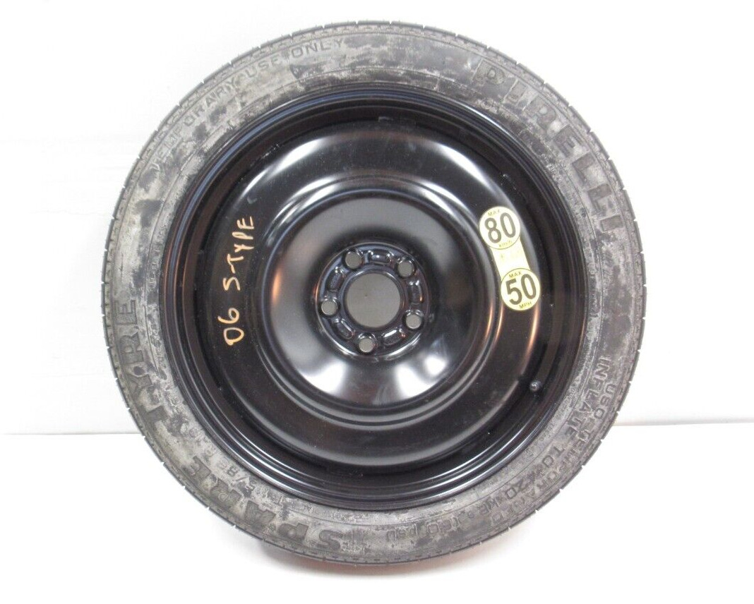 06-08 Jaguar S-Type VANDEN PL SOLID R18 Emergency Spare Wheel  Tire Pirelli OEM