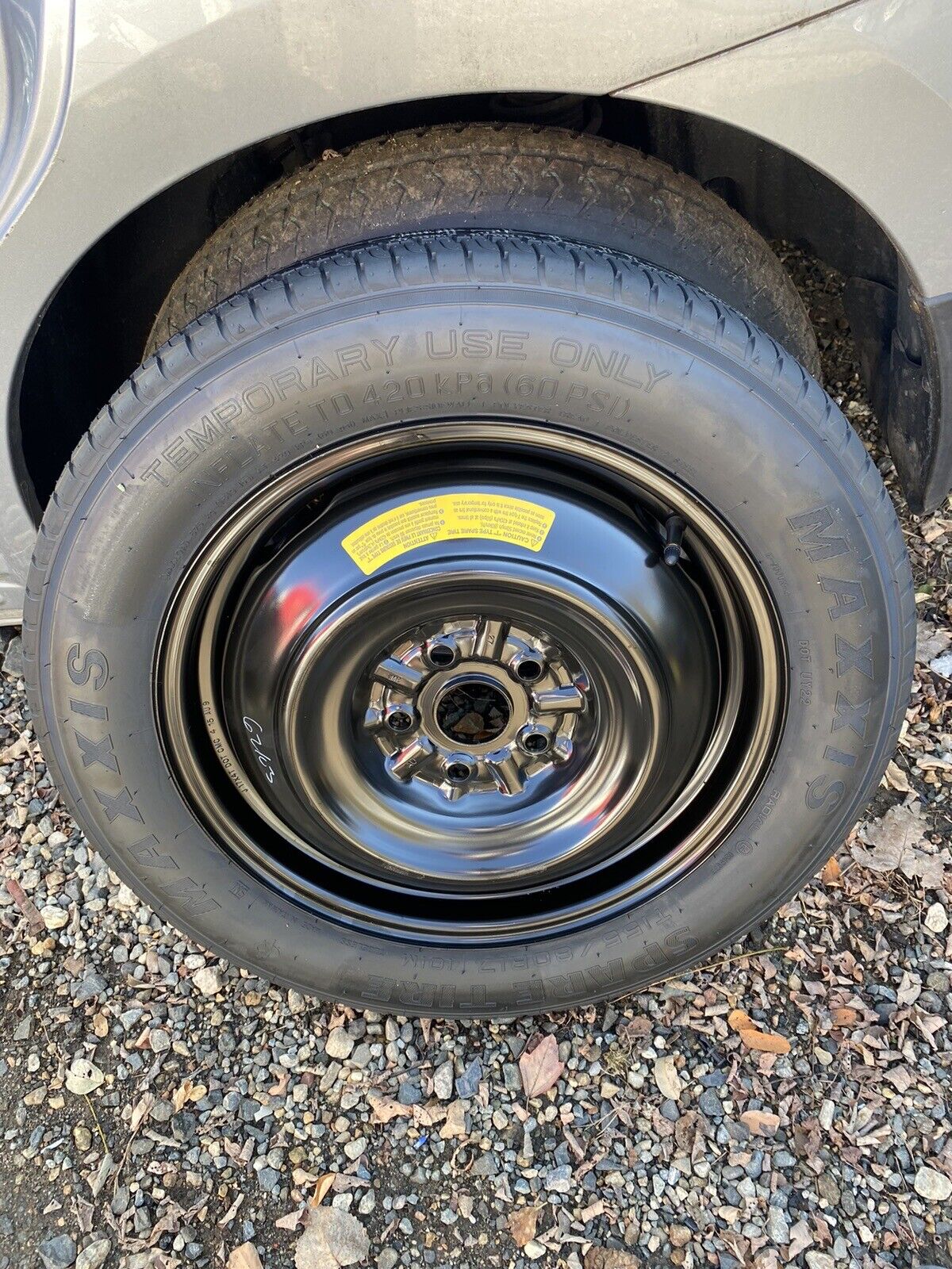2015-2019 Subaru Outback Spare Tire, Oem 155-80-17