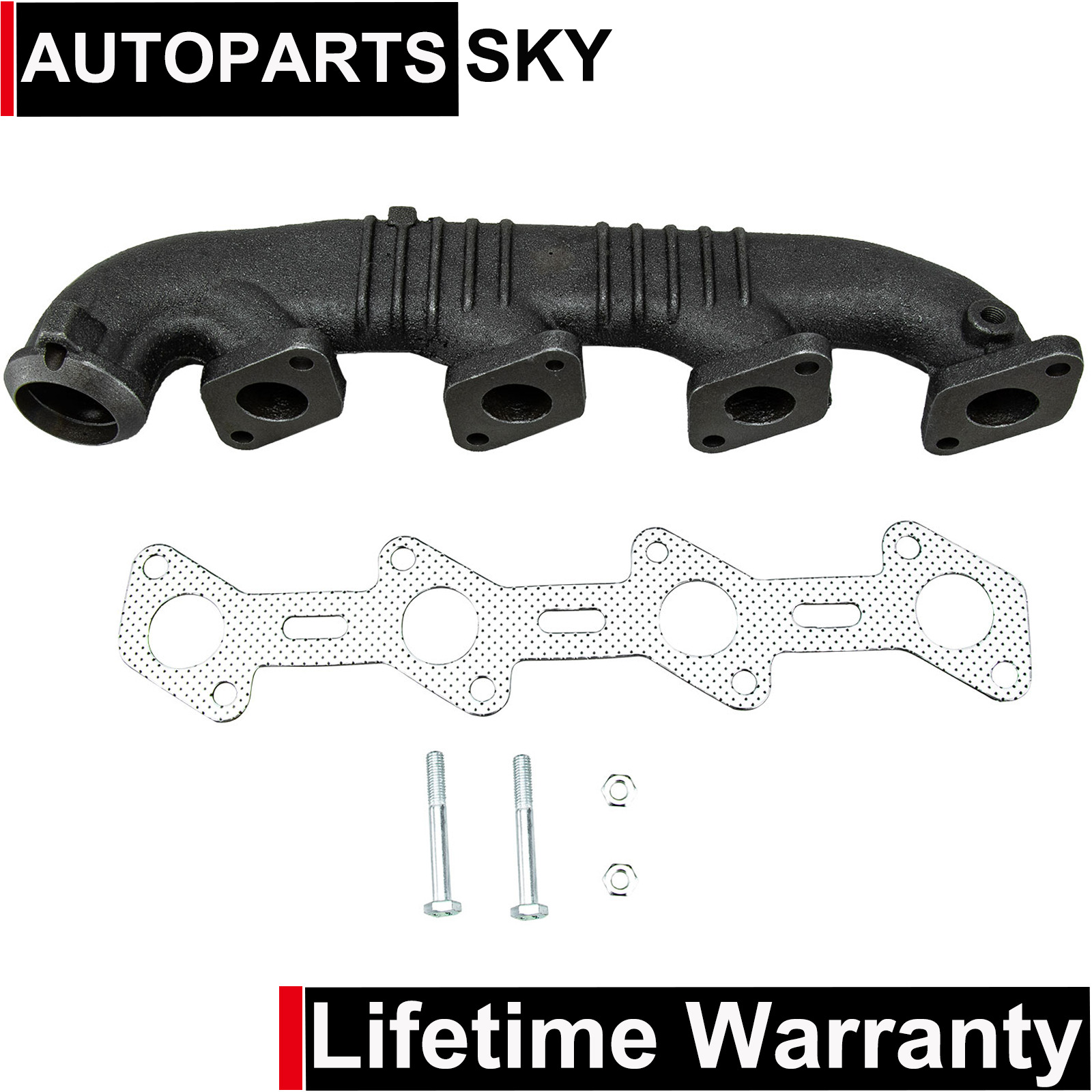 Exhaust Manifold Left For 2003-2007 Ford F250 F350 E350 Powerstroke 6.0L Diesel