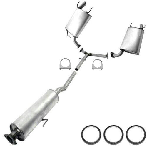 Resonator Pipe Mufflers Exhaust System Kit fits: 2007-2012 Lexus ES350