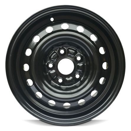 Wheel For 1991-1997 Toyota Previa 15 inch Black 5 Lug Steel Rim Fits R15 Tire