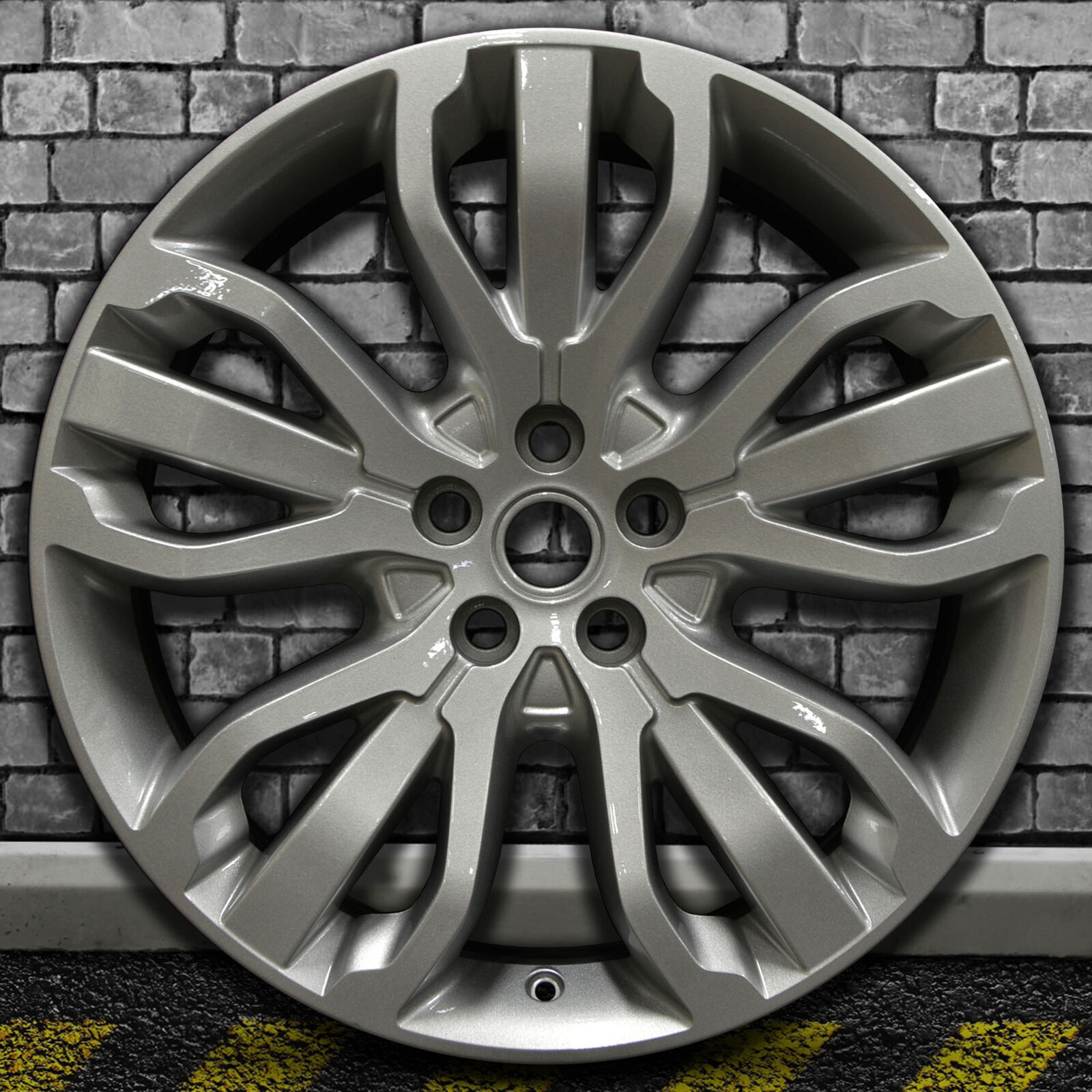 Sparkle Silver Full Face Factory Wheel for Suzuki Esteem - 21x9.5
