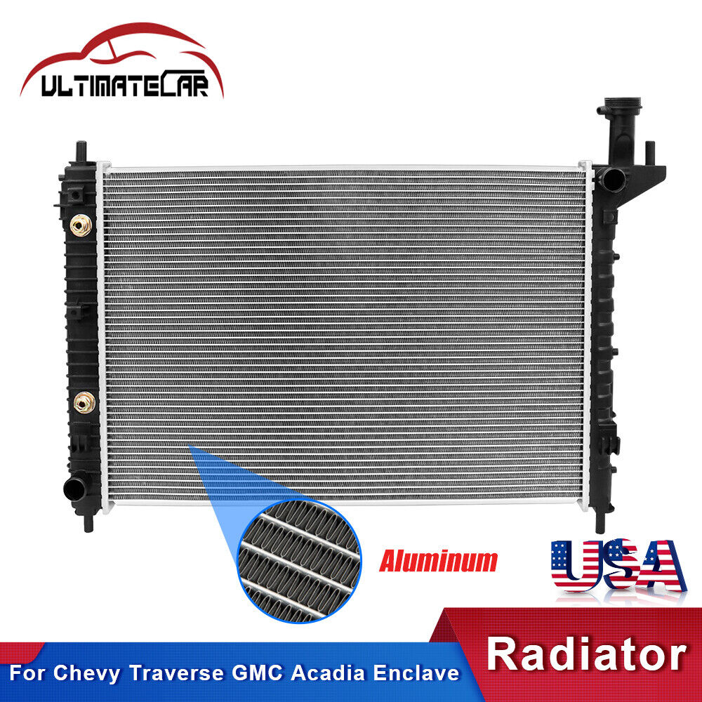 Aluminum Radiator For Chevy Traverse Buick Enclave GMC Acadia Saturn Outlook