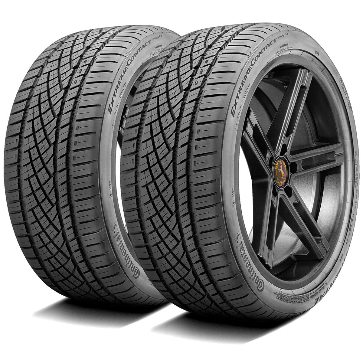 2 Tires Continental ExtremeContact DWS 06 215/50R17 95W XL A/S High Performance