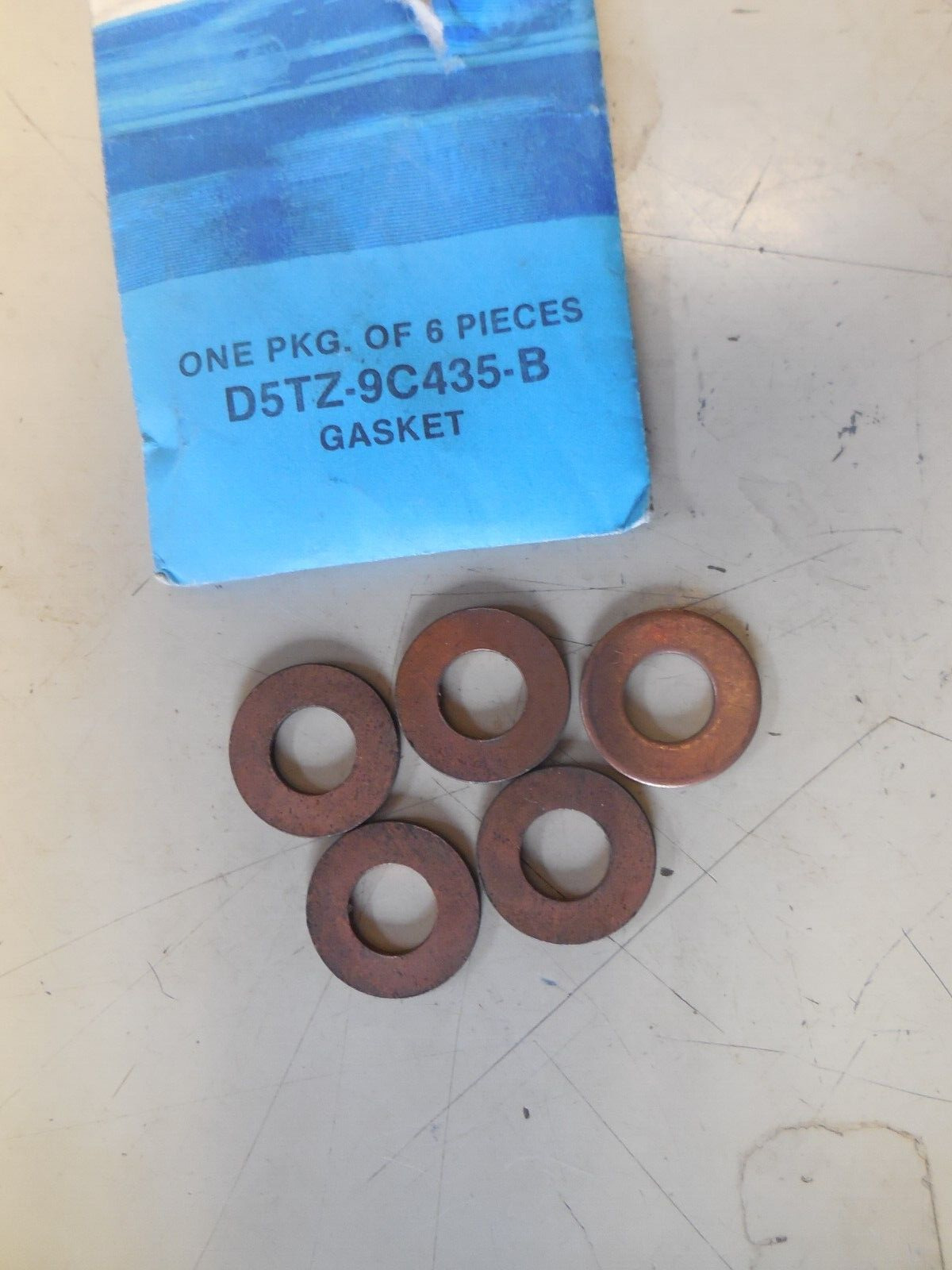 NOS 1975-1977 Ford F100 F150 302 V8 Upper Exhaust Air Supply Gaskets D5TZ-9C435