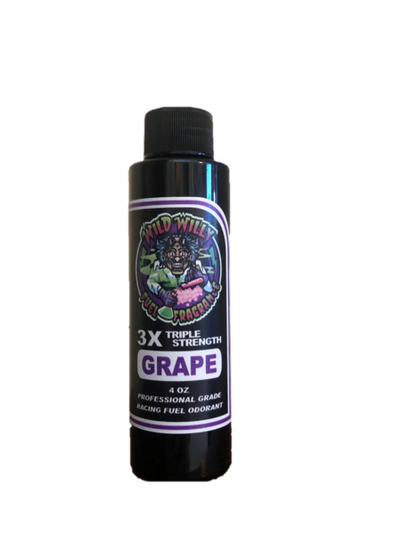 Wild Willy Grape 4 oz Bottle Fuel Scent 3X Triple Strength
