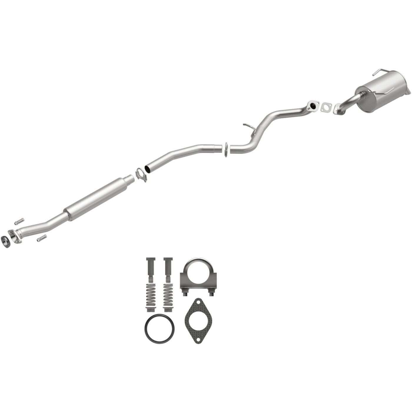BRExhaust 106-0162 Exhaust Systems for Subaru Outback 2010-2017