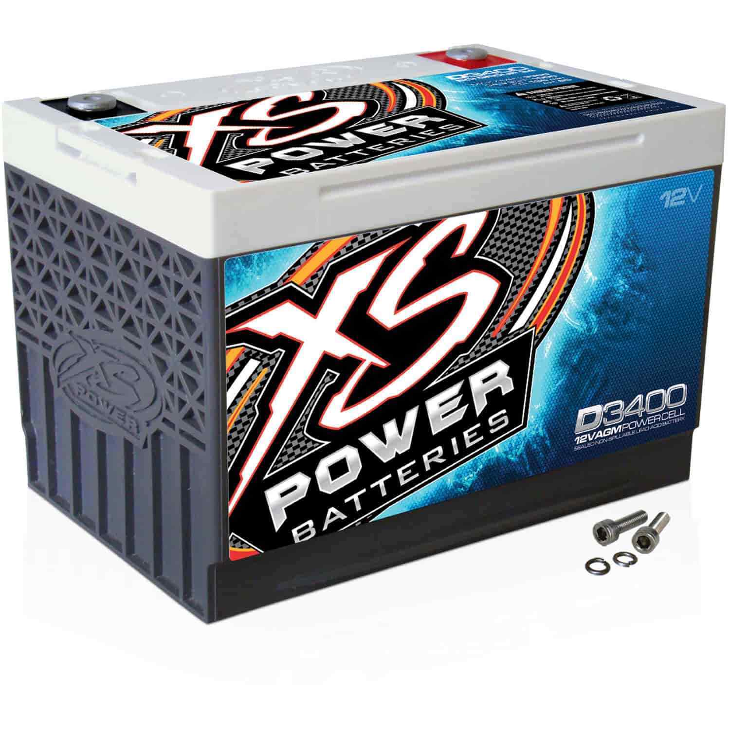 XS Power D3400 D-Series AGM Battery