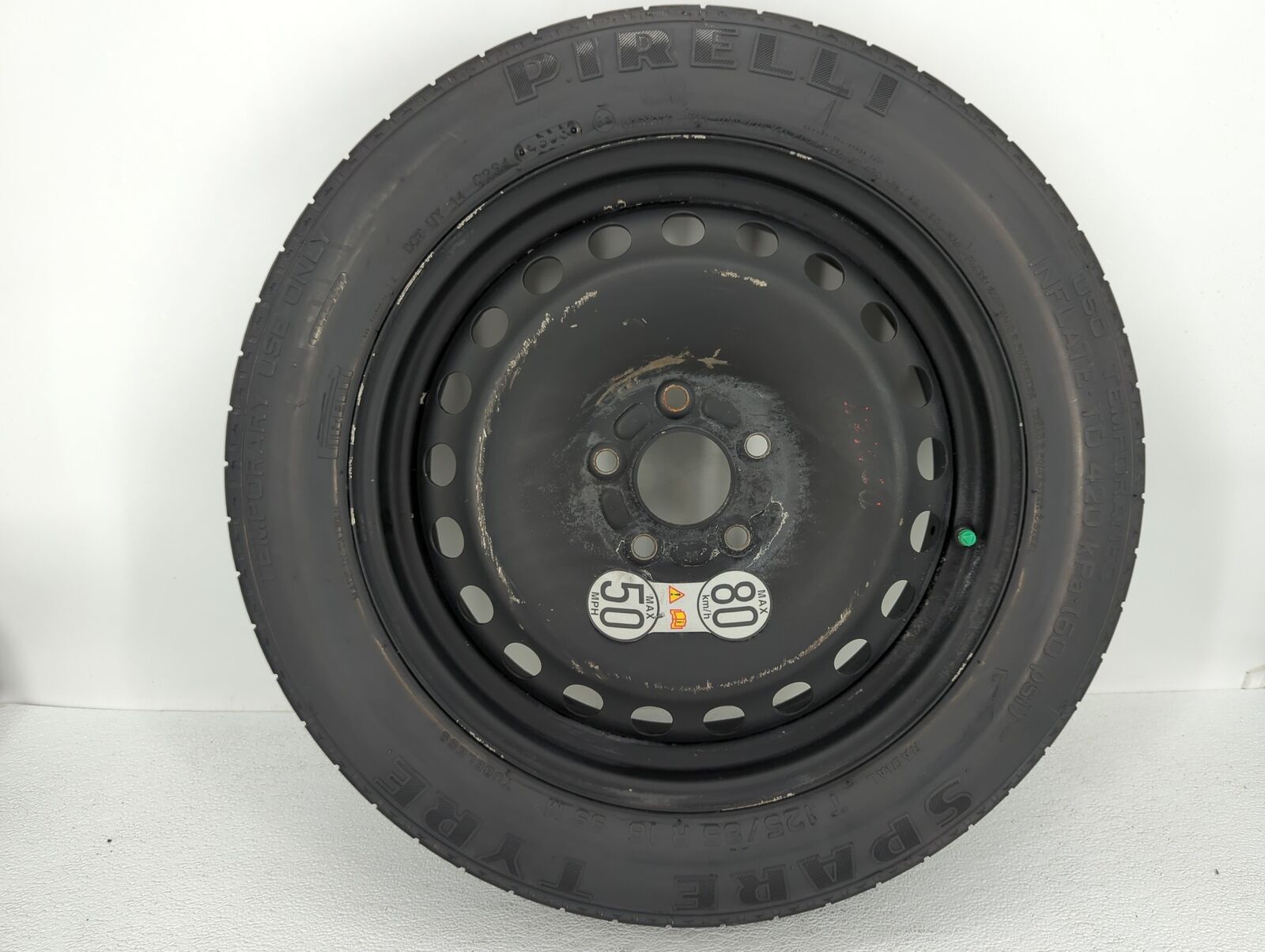 2003 Jaguar X-type Spare Donut Tire Wheel Rim Oem T0P6L