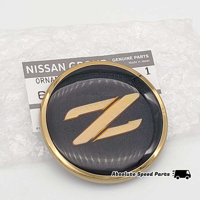 NEW Genuine Nissan Gold Z Front Emblem JDM Z32 90-96 300ZX OEM Badge