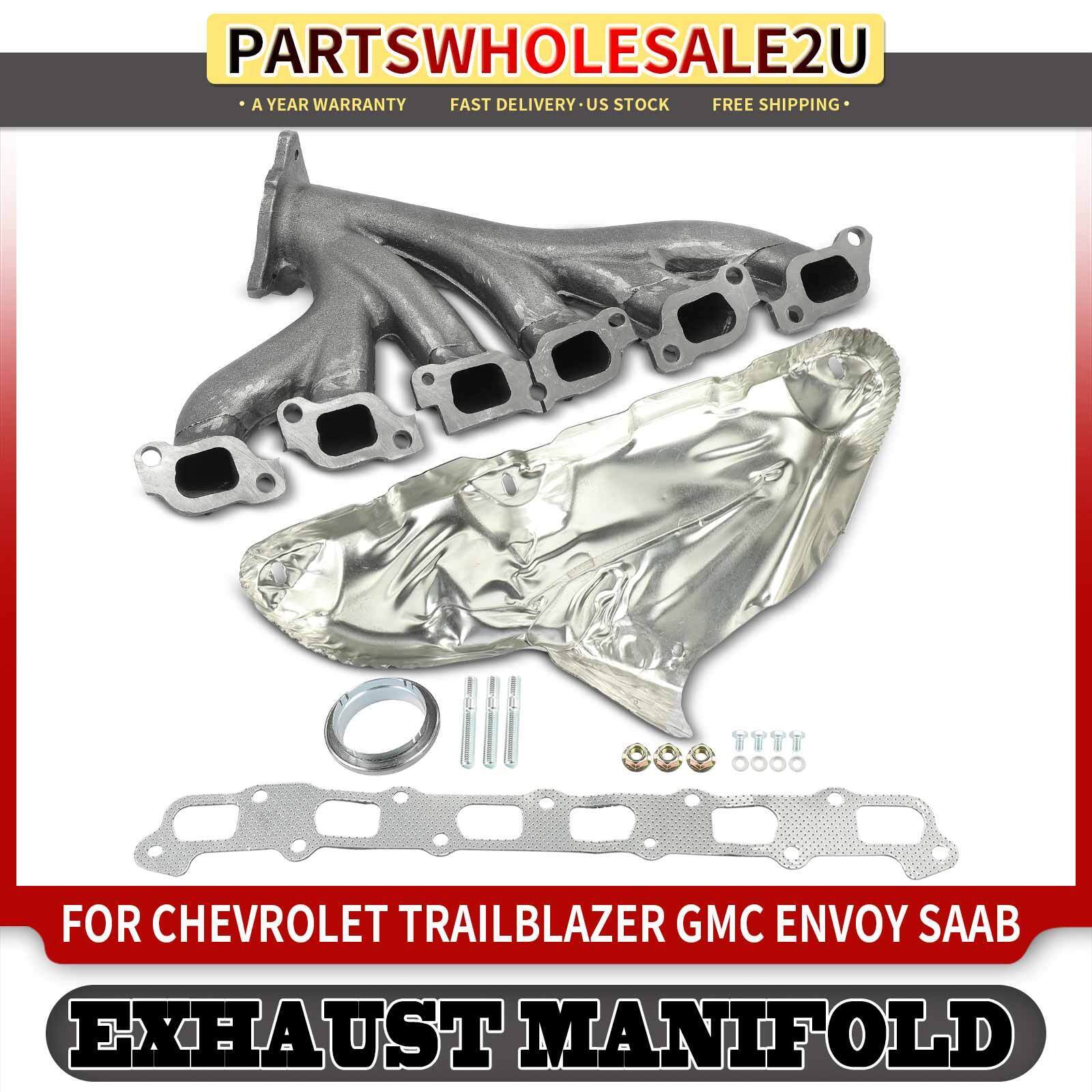 Exhaust Manifold with Gasket for Chevrolet Trailblazer GMC Envoy Isuzu Ascender