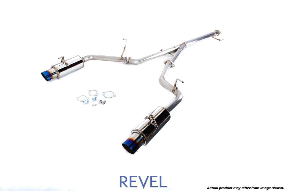 Revel Medallion Touring-S Dual Exhaust w/ Blue Tip for 90-99 Mitsubishi 3000GT V