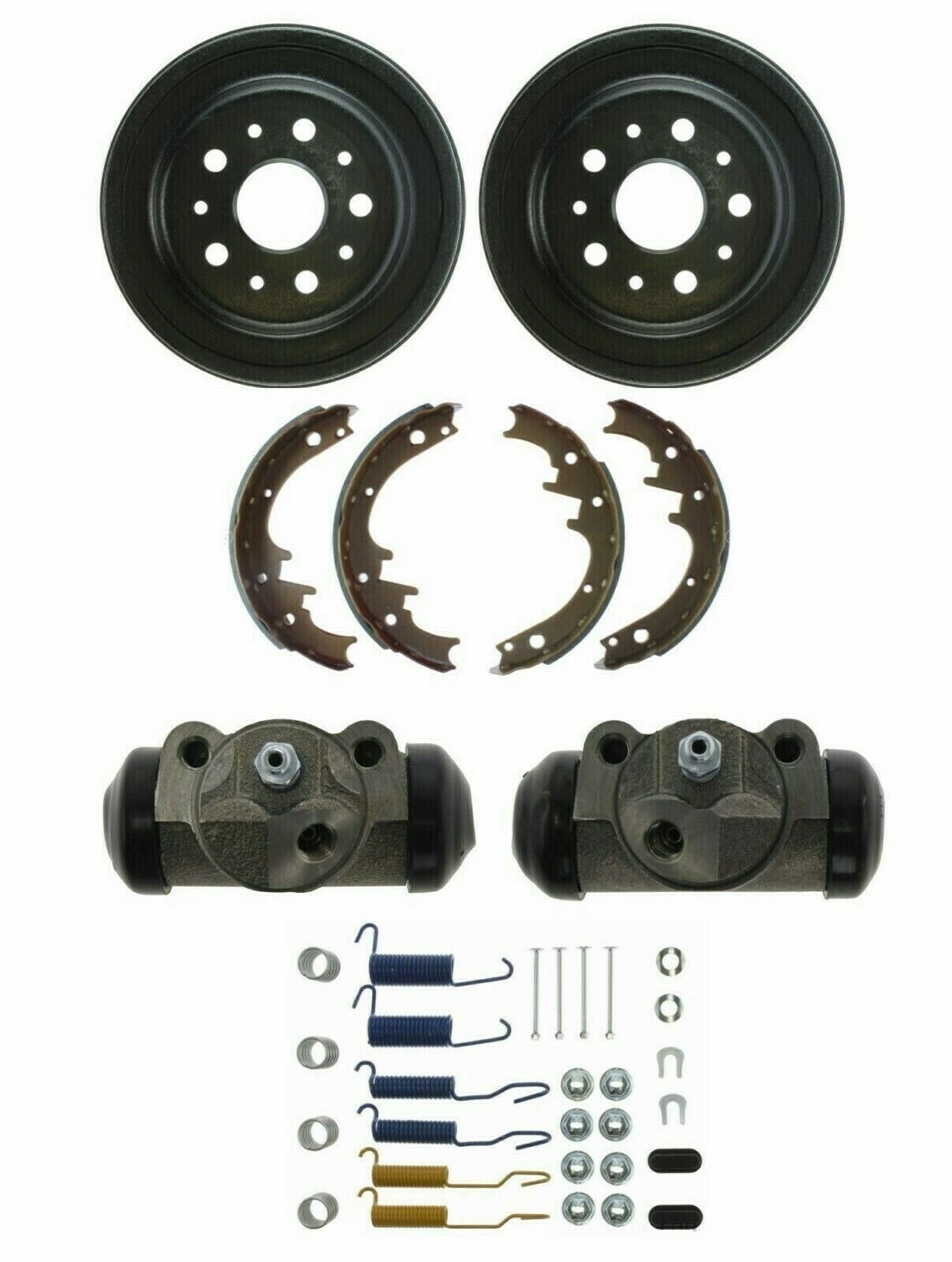 Rear Drum Brake Wheel Cylinders & Shoe kit For FORD Mercury