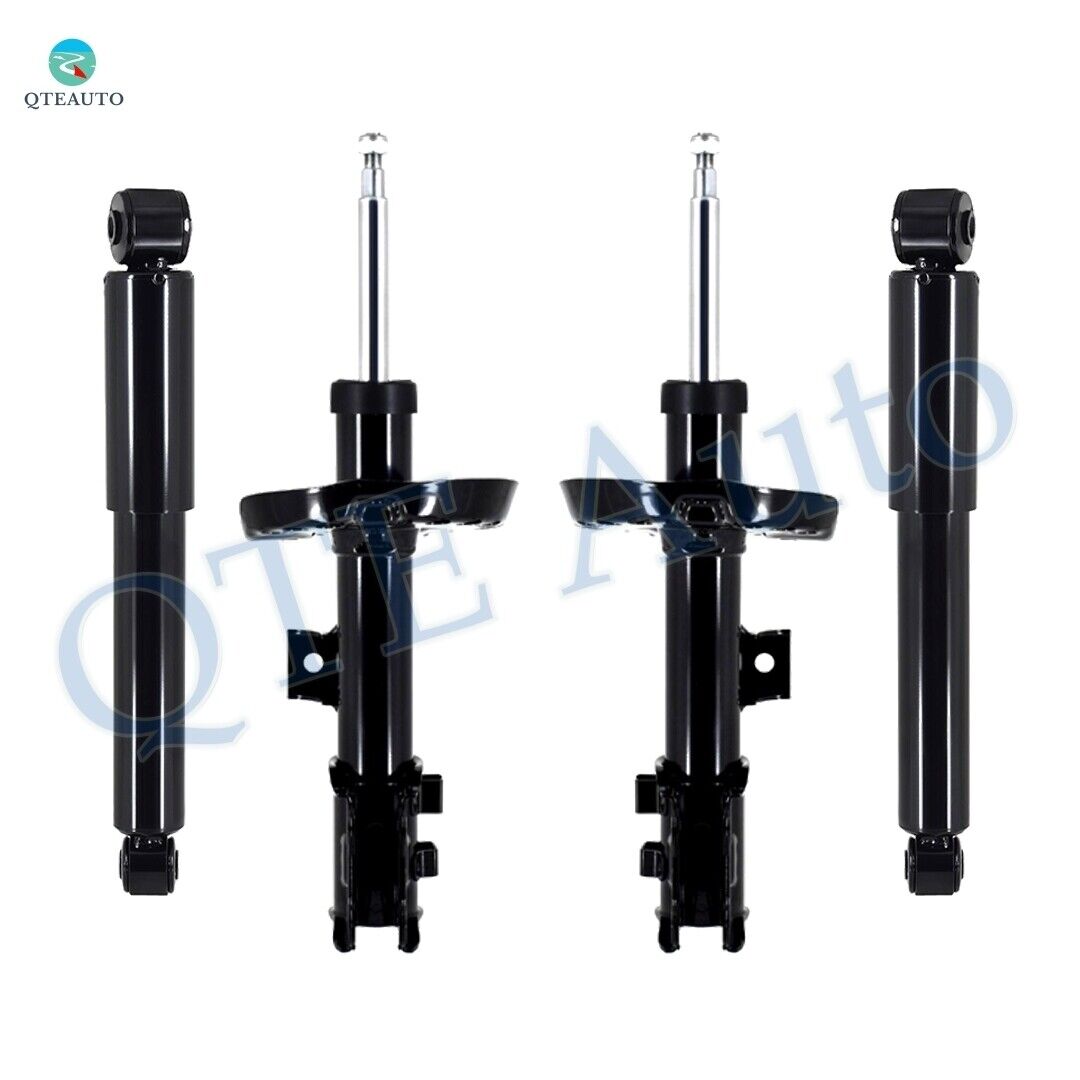 Front Strut-Rear Shock Absorber To 2013-2017 Hyundai Veloster Monotube Perform.