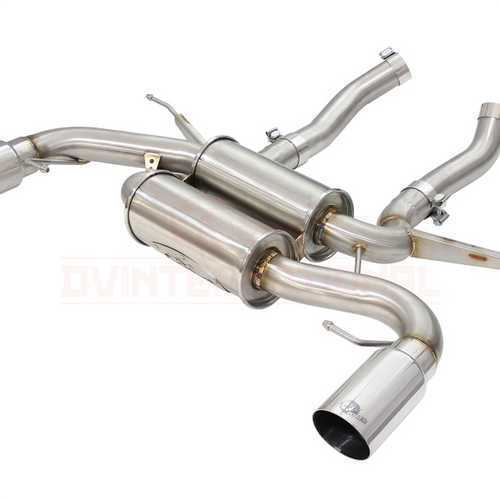 aFe Power Axle-Back Exhaust System for BMW 335xi (E92) N54 Engine 2008