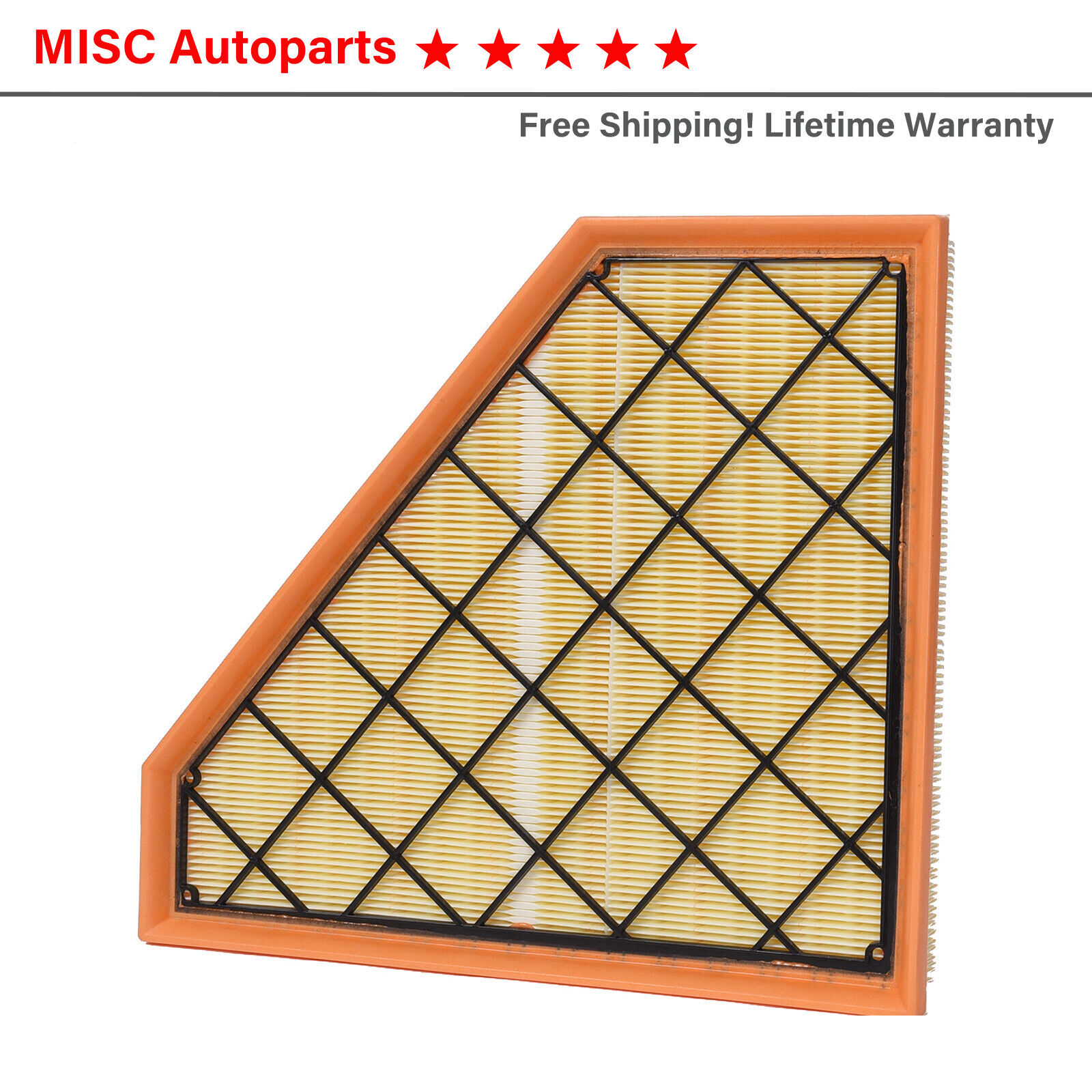 Engine Air Filter For 2016-2021 Chevy Camaro / Cadillac Ats Cts