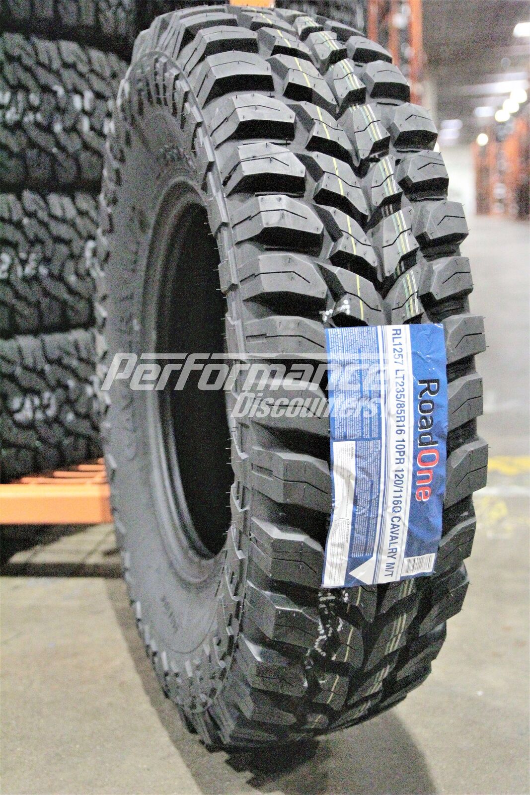 2 New Roadone Cavalry M/T Mud Tires 120Q LRE 2358516 235/85-16 235/85R16