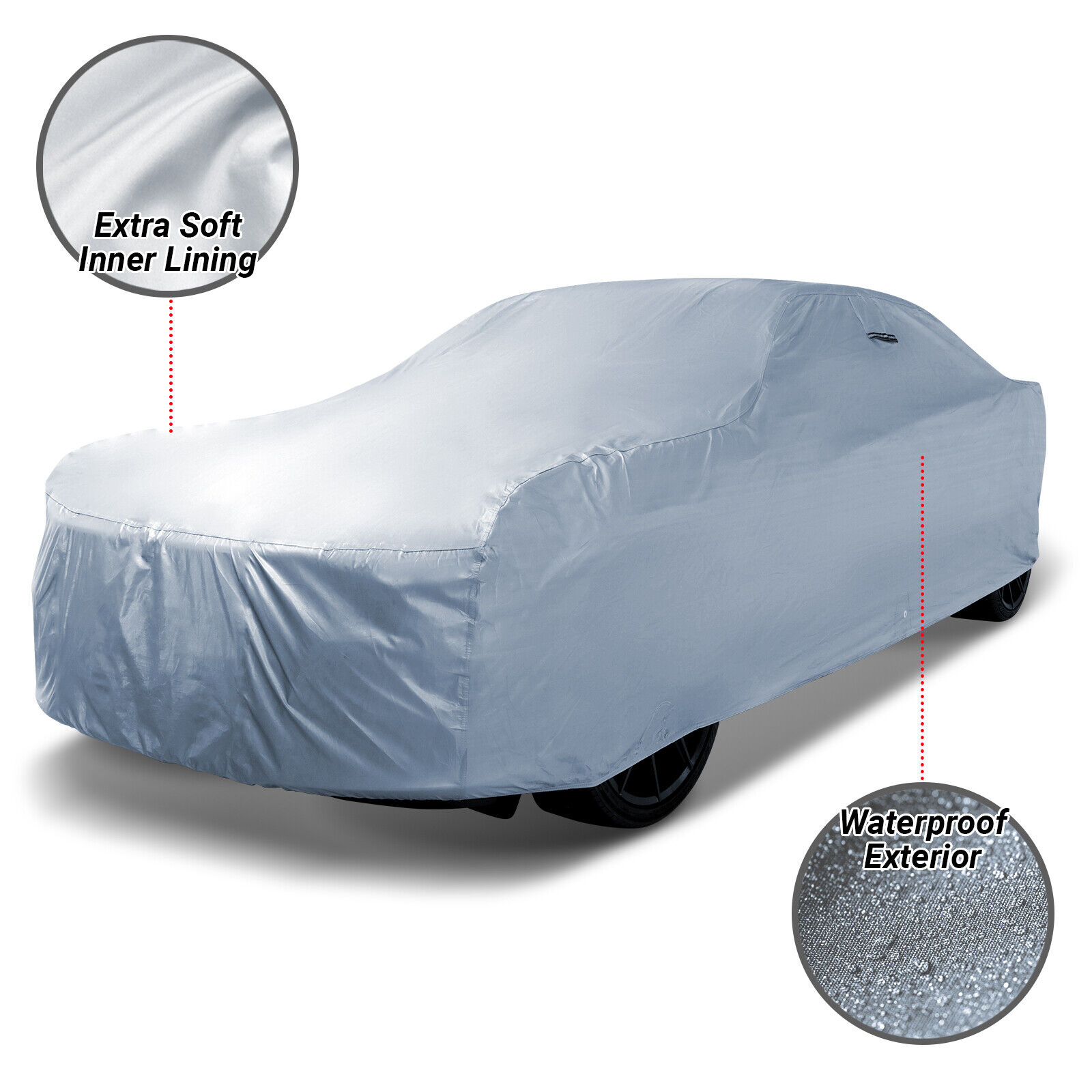 100% Waterproof / All Weather [CHEVY OUTDOOR] Warranty Premium Custom Car Cover