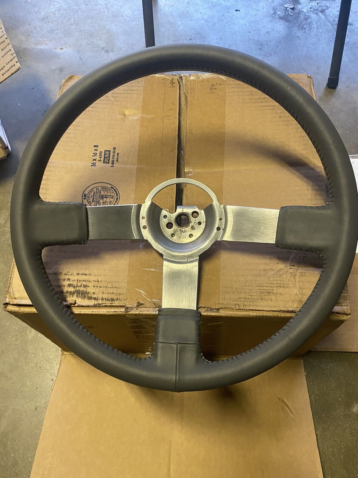 85 86 87 Buick Regal T Type  Grand National GNX Steering Wheel Gray New Leather