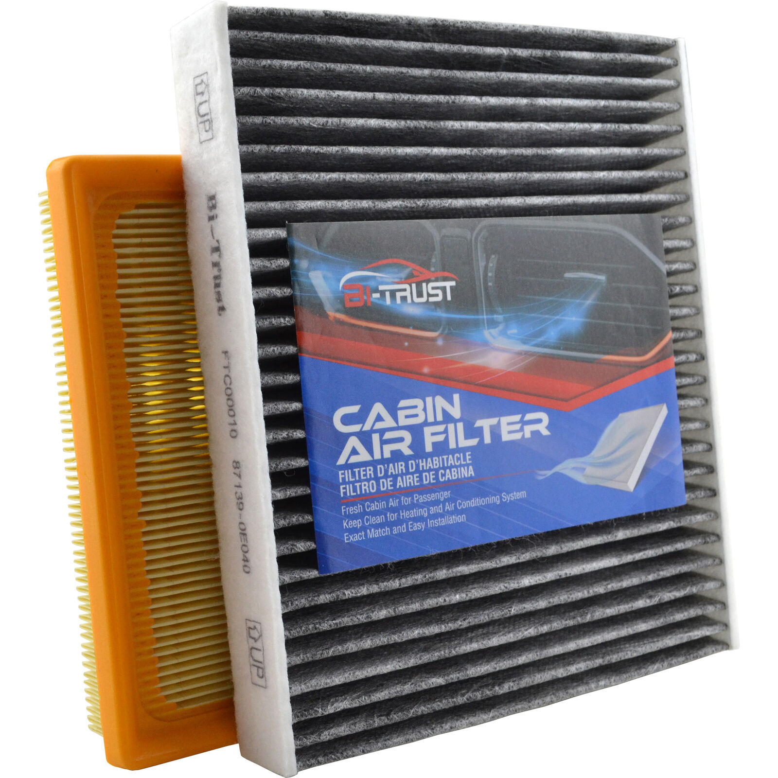 Combo Set Engine & Cabin Air Filter for Toyota Prius Prime 2017-2022 L4 1.8L
