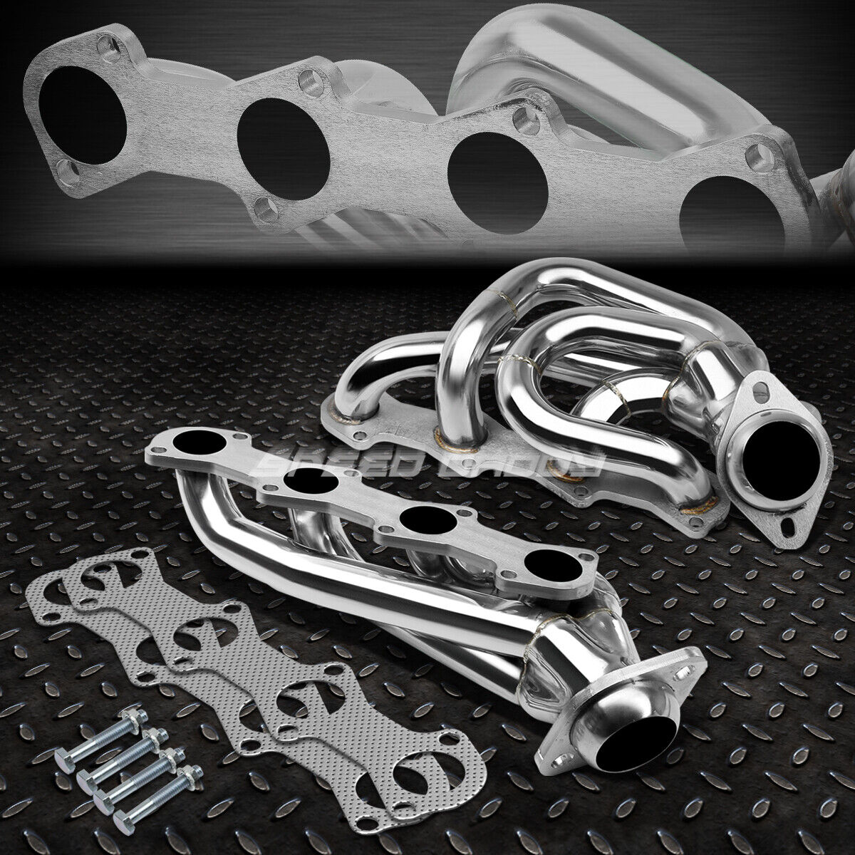 FOR 97-03 FORD F150 F250 EXPEDITION 5.4L V8 STAINLESS EXHAUST MANIFOLD HEADER