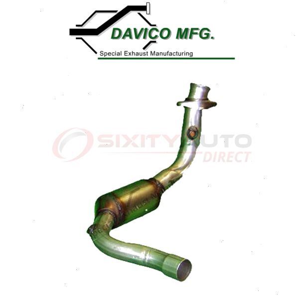 Davico Front Left Catalytic Converter for 2007-2012 Dodge Nitro - Exhaust  ax