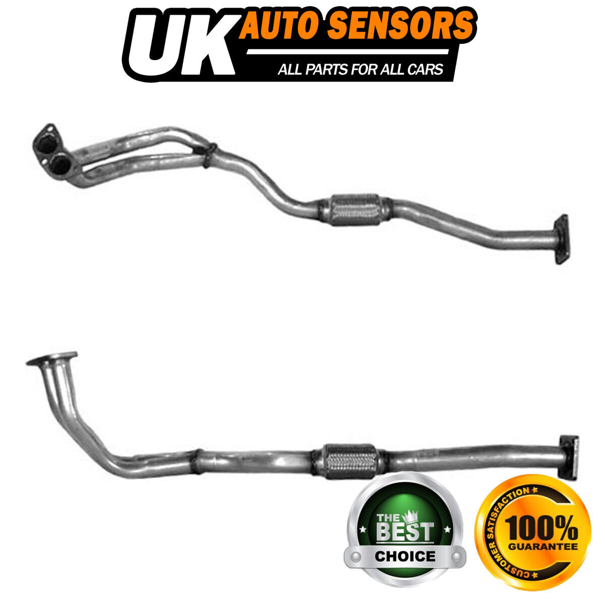 Fits Daewoo Nexia 1995-1996 1.5 Exhaust Pipe Euro 2 Front AST #1 96121348