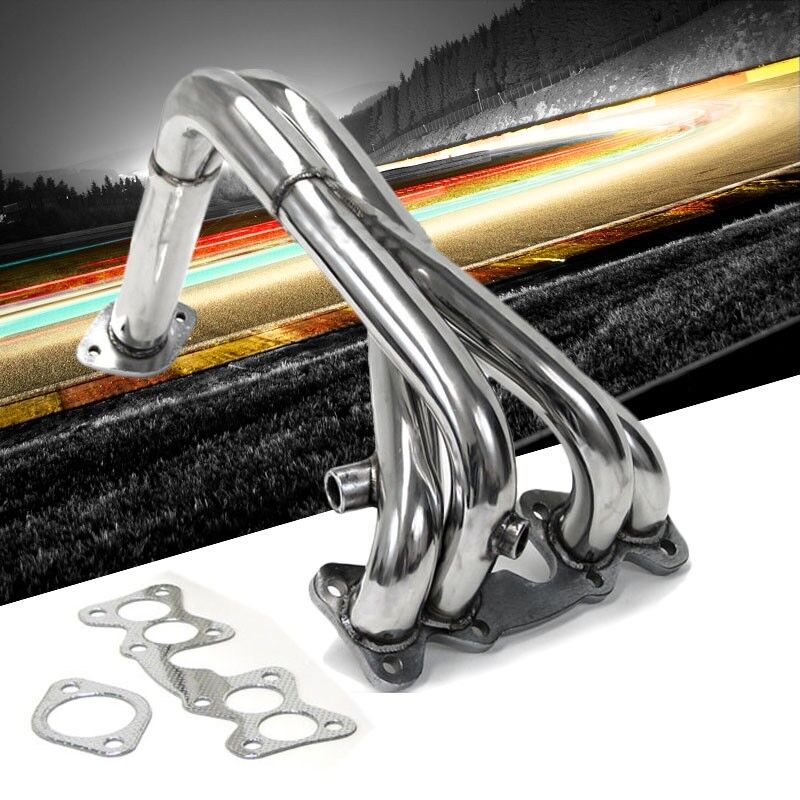Manzo Stainless Steel Exhaust Header Manifold For 91-94 Nissan Sentra S13 1.6L