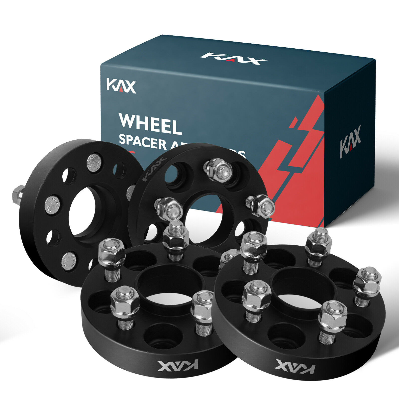 4X 1\'\' 12x1.25 Hubcentric Wheel Spacers Adapters 5x100 for Scion Subaru Impreza