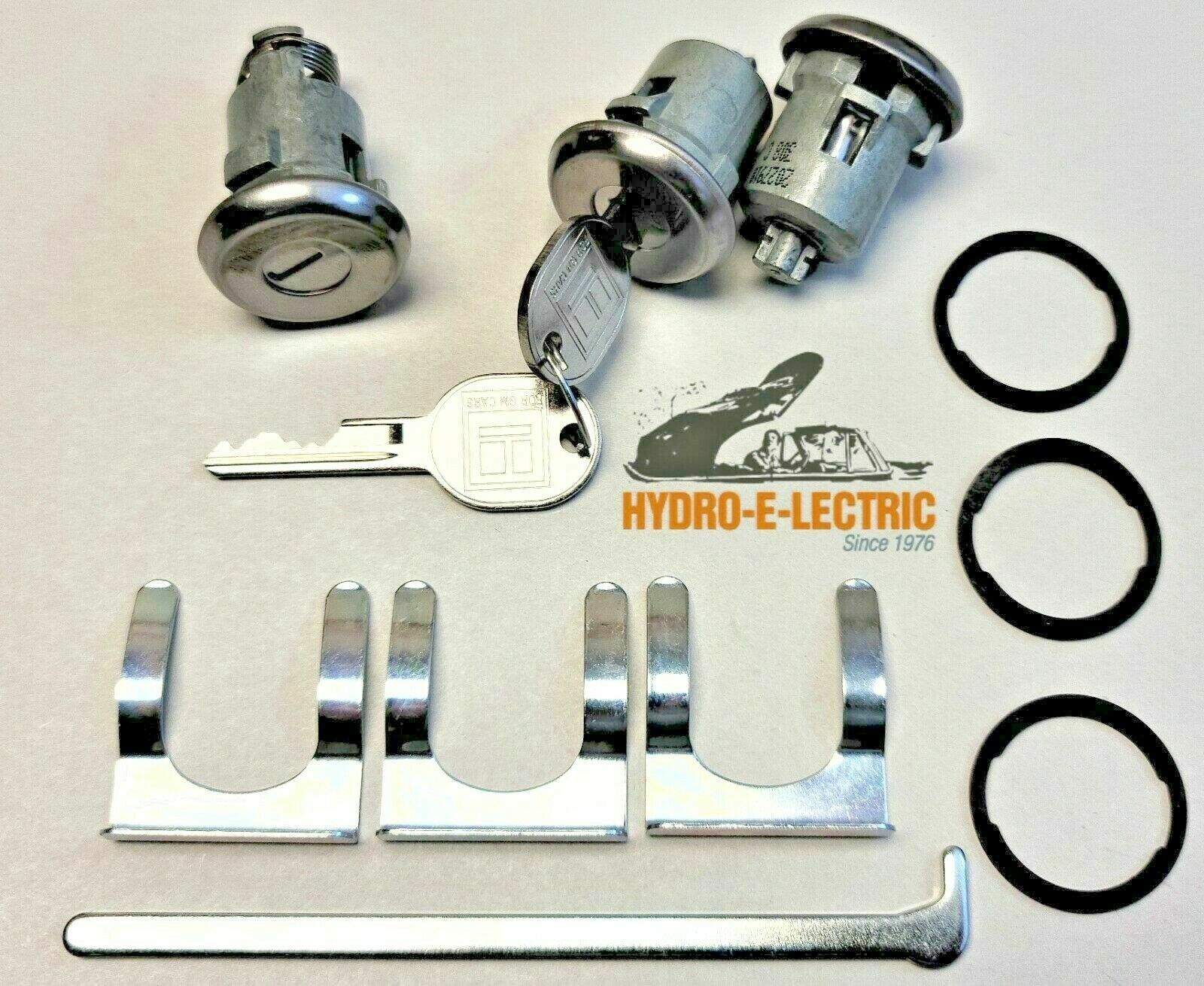 NEW 1963-1968 Oldsmobile Cutlass, F85 & 442- Door & Trunk Lock Set with keys