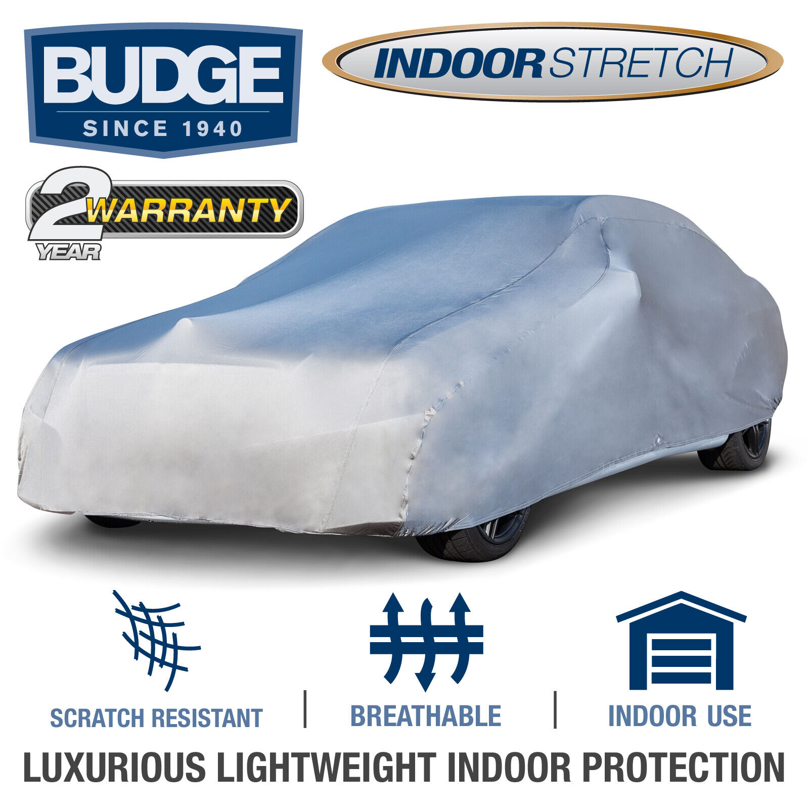 Indoor Stretch Car Cover Fits Buick Electra 1988 | UV Protect | Breathable