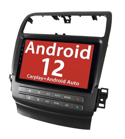 Android 12 4+32GB Car Radios GPS Navigation Carplay Stereo for Acura TSX 04-2008