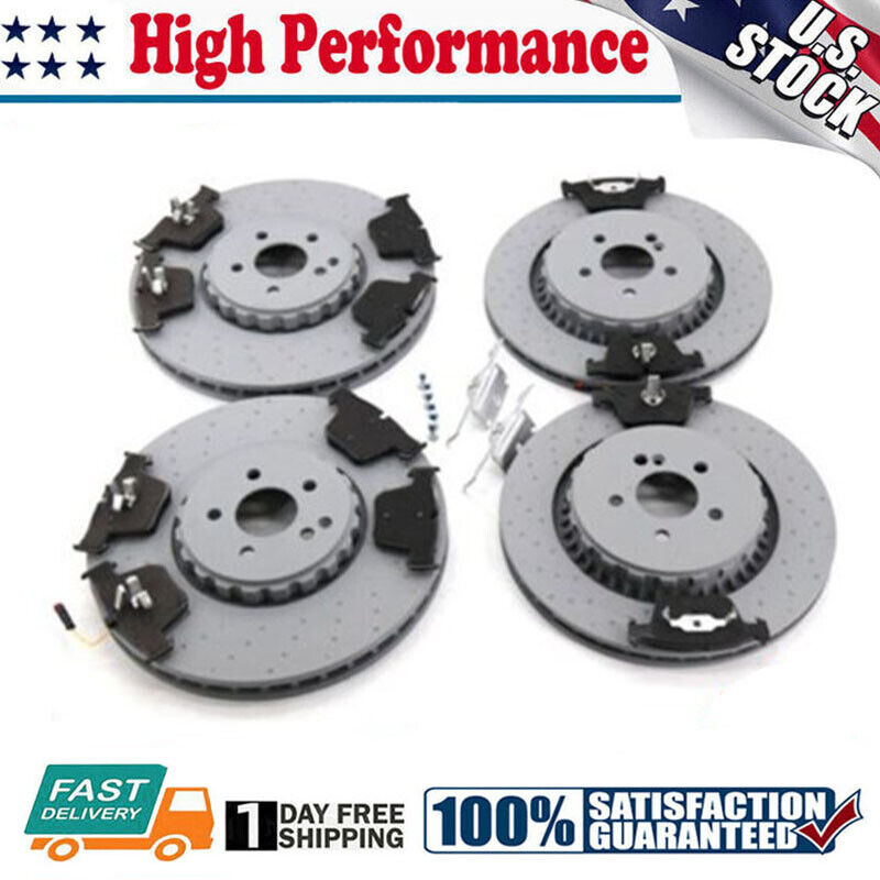 Fits Mercedes S63 S65 Cl63 Cl65 Amg Front Rear Brake Pads & Rotors Hot Sales