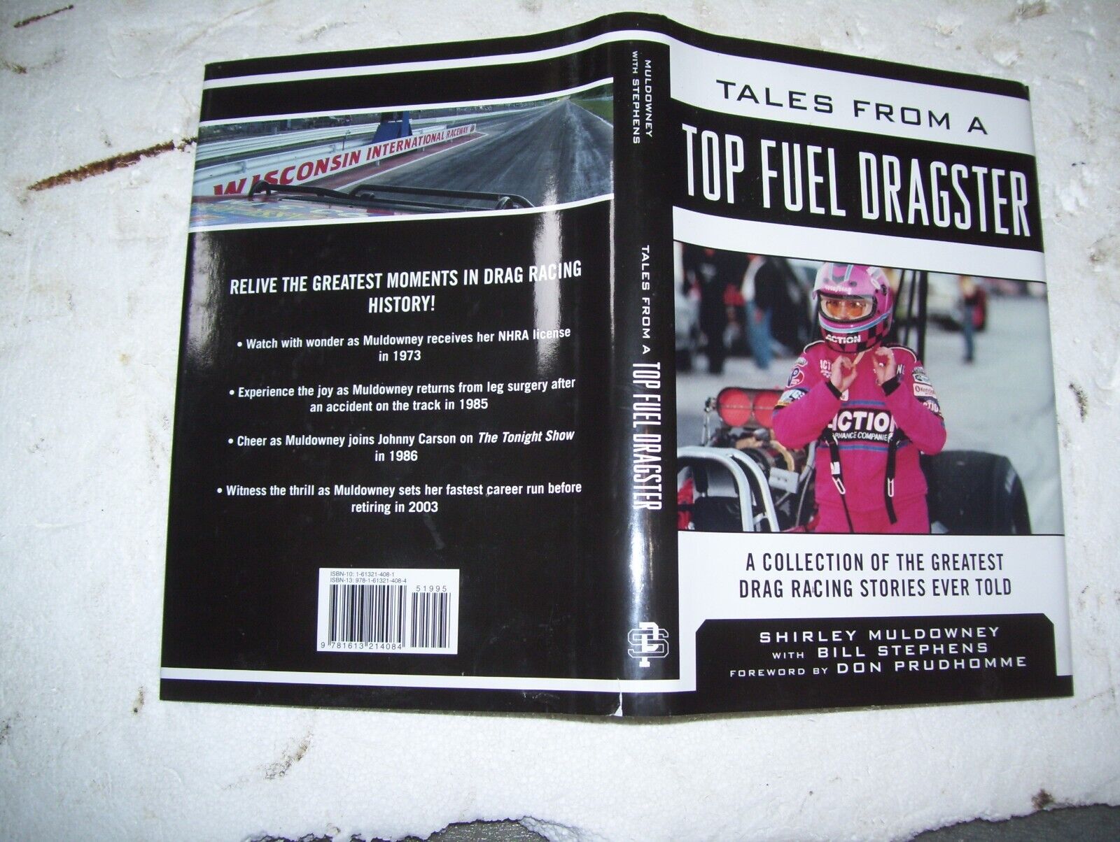 TALES FROM A TOP FUEL DRAGSTER- SHIRLEY MULDOWNEY   4 PICS