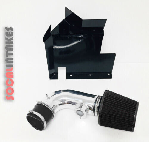 Black Heat Shield Cold Air intake Kit For 2007-2011 BMW 128i 328i 3.0L 6cyl