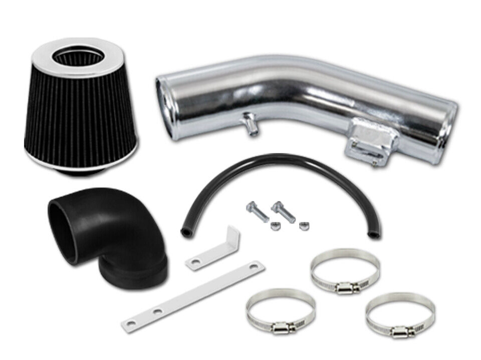 Black Short Ram Air Intake Kit + Filter For 05-10 Chevrolet Cobalt 2.2 2.4 L4