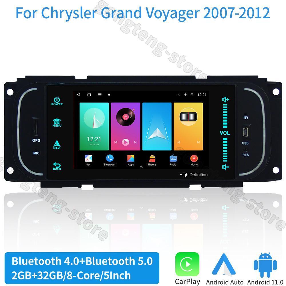 For Chrysler Grand Voyager 2007-2012 Stereo Radio carplay Car GPS Navigation