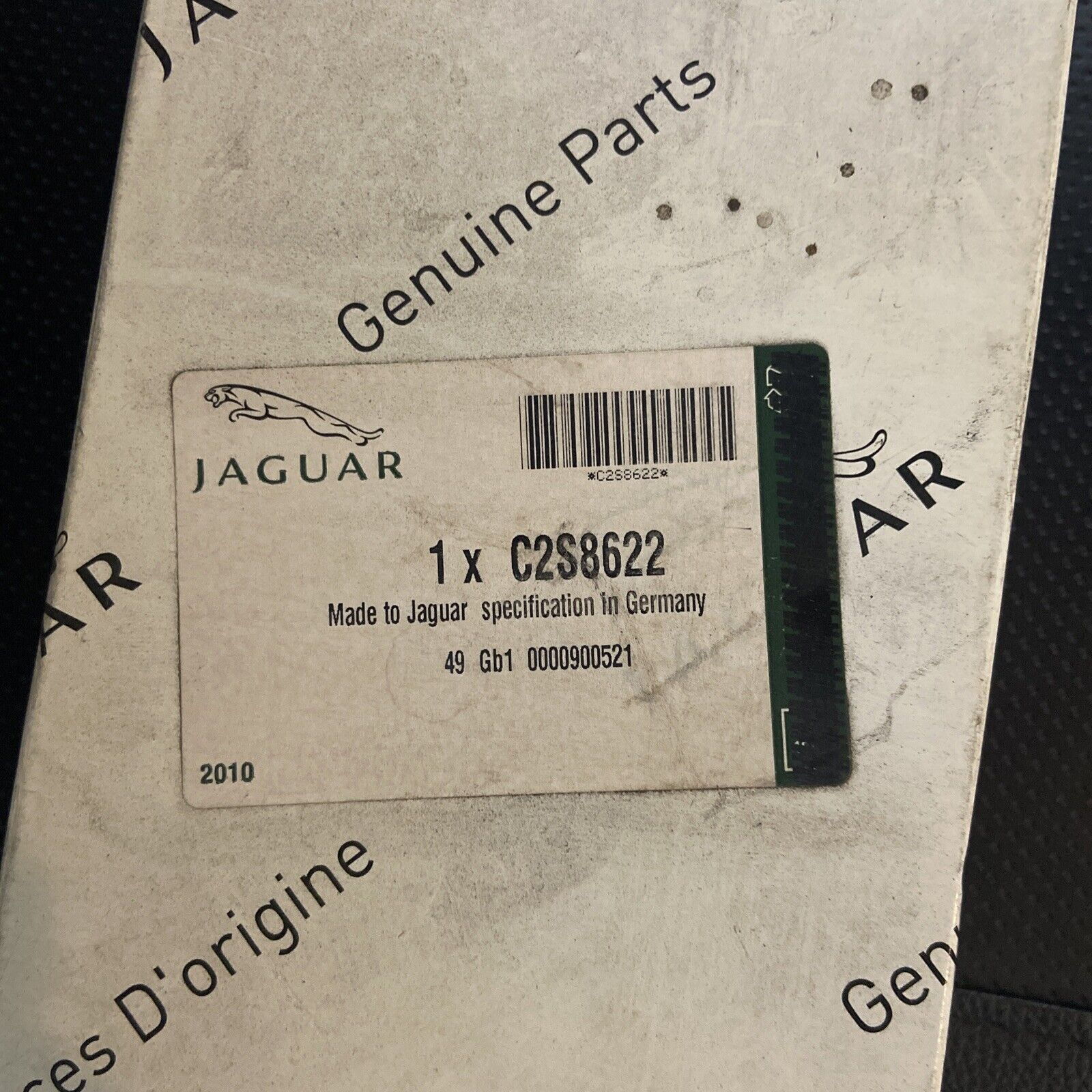 Jaguar X-Type Petrol Air Particle Filter C2S8622 GENUINE