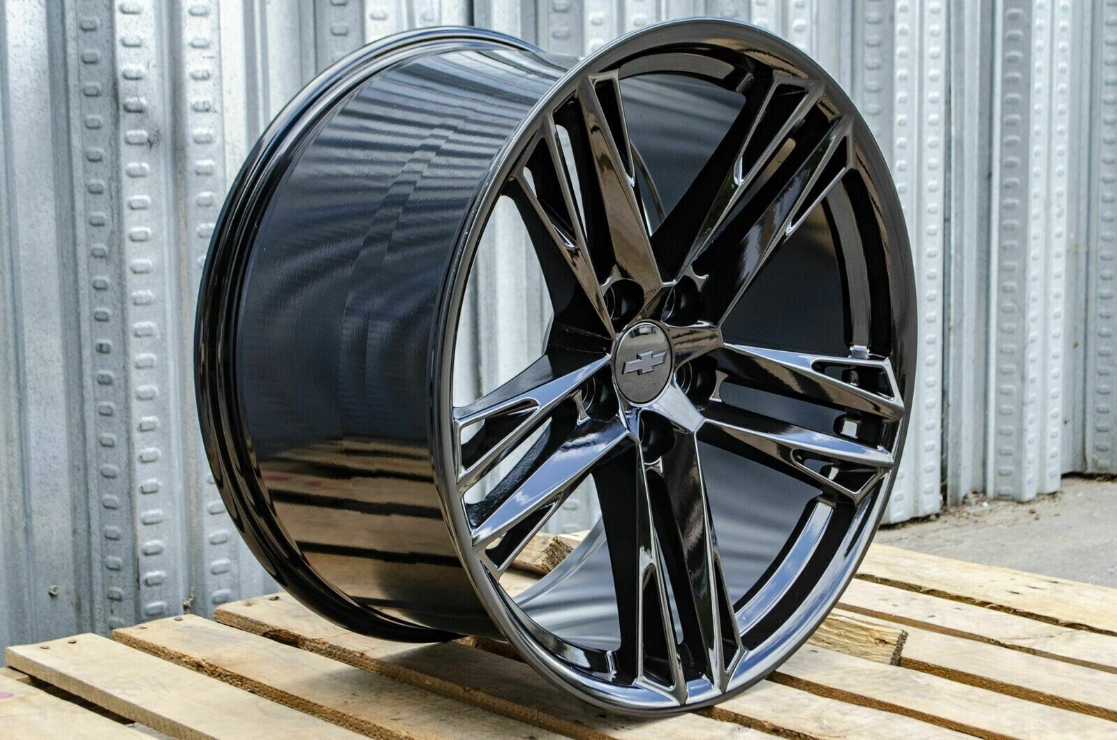 ONE SINGLE SPARE 20x11 Wheel Fit Chevy Camaro SS LT RS Style Gloss Black