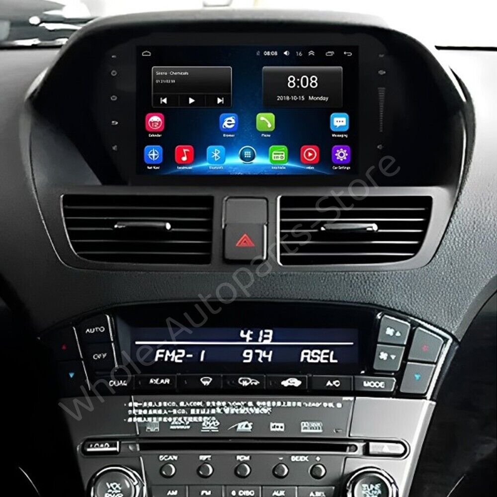 For 2007-2013 Acura MDX Apple Carplay Radio Android 13.0 RDS GPS Navi WiFi RDS 