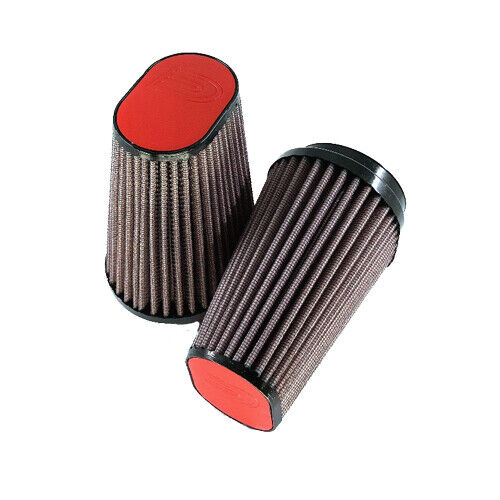DNA Universal Special Air Filter 62mm Inlet, 147mm Length (Two Filters) Red