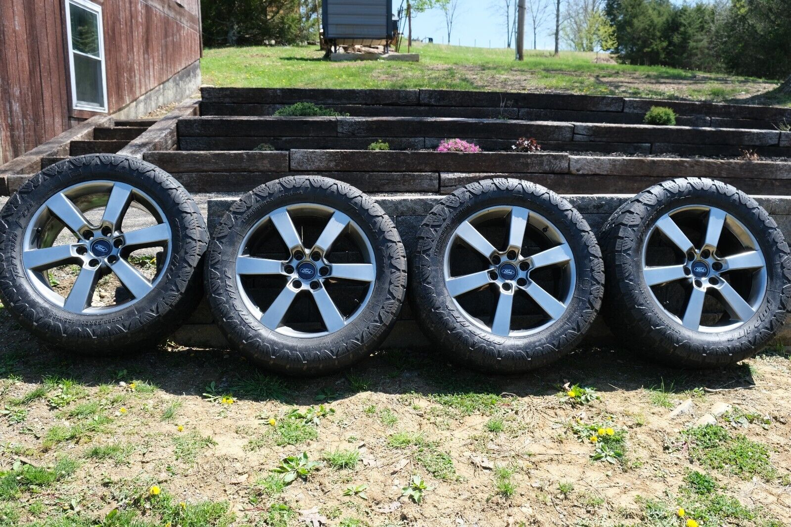 set of 4 Wheels & tires for Ford F150 FX4