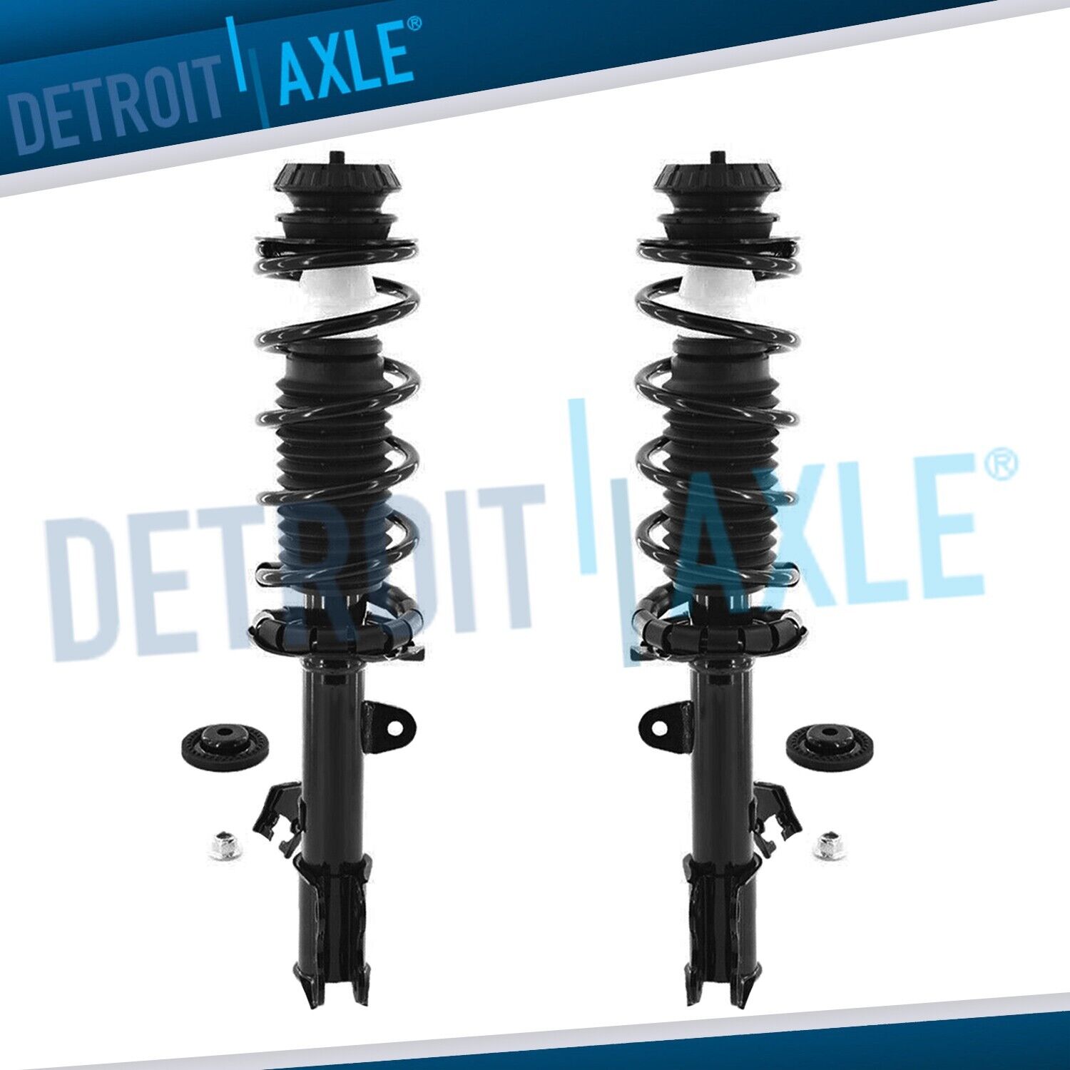 Front Left Right Struts w/ Coil Spring Assembly for 2012-2019 Nissan Versa Note
