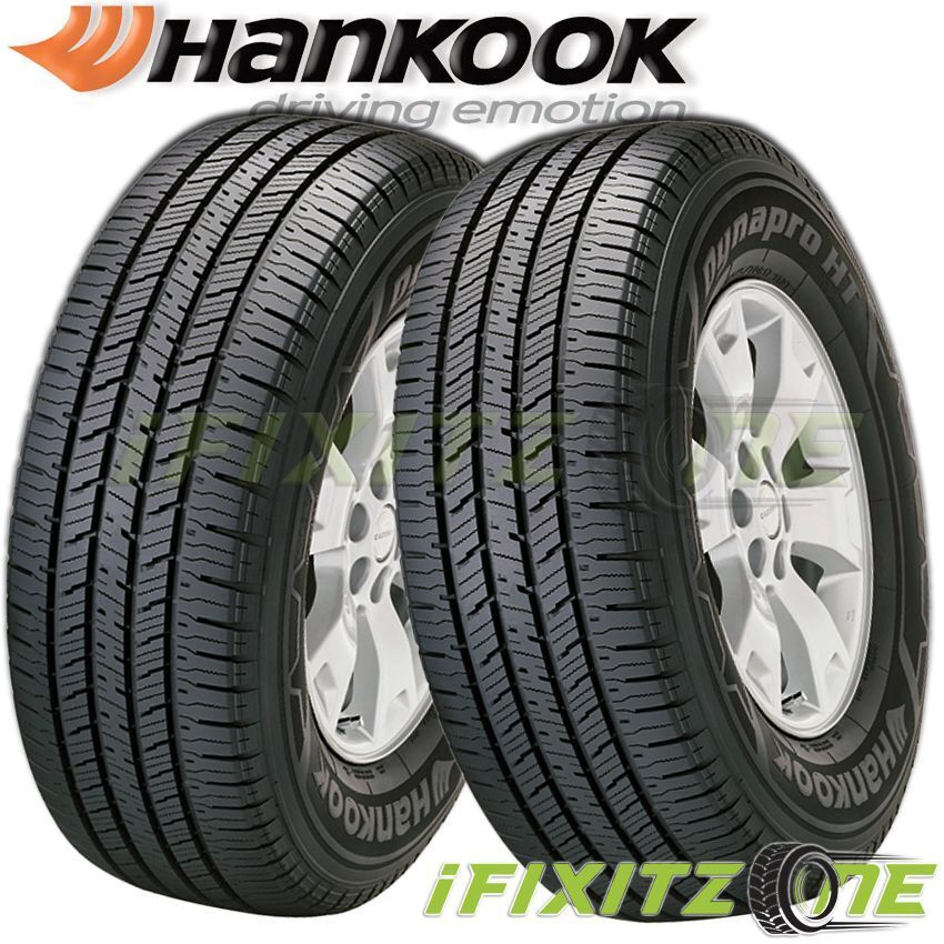 2 Hankook Dynapro HT RH12 P265/70R16 111T OWL Highway Tire, M+S, 70,000 Warranty