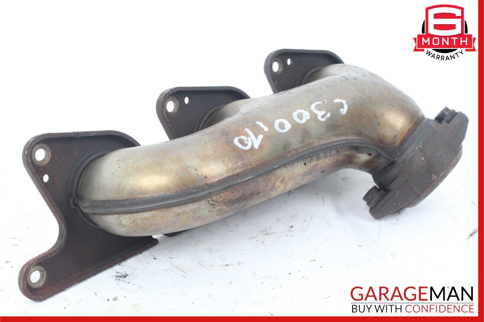 08-11 Mercedes W204 C300 Left Driver Side Exhaust Manifold Header Pipe OEM