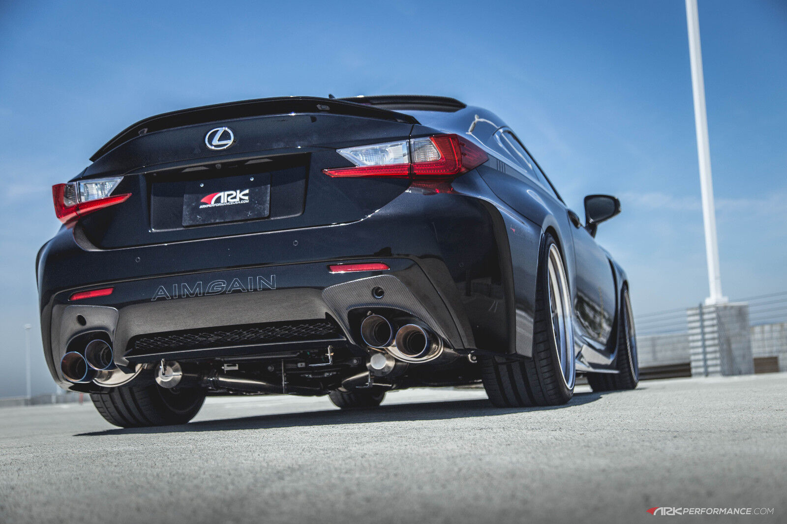 2015-On Lexus RCF RC-F V8 5.0L ARK Performance Catback Exhaust with Burnt Tips 