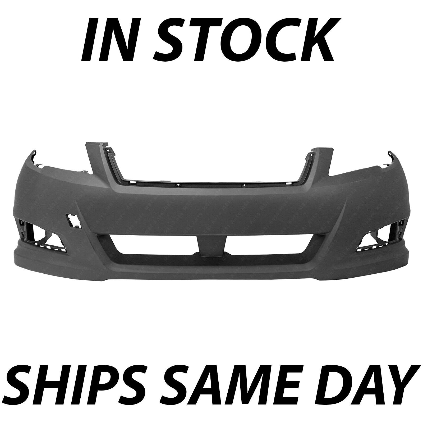 NEW Primered - Front Bumper Cover Fascia Replacement for 2010-2012 Subaru Legacy