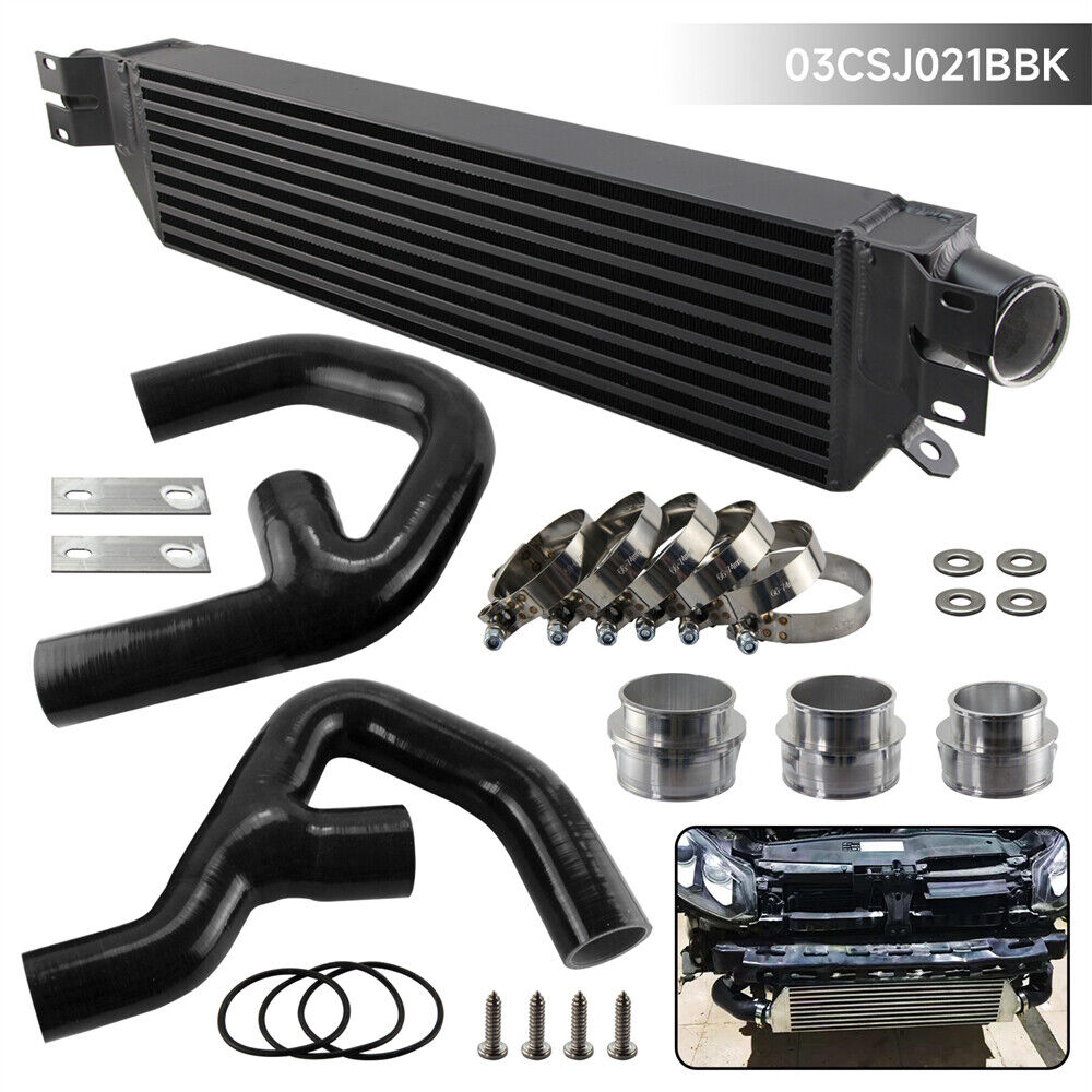 Turbo Intercooler Kit For Audi A3 VW Golf MK5 MK6 GTI FSI Jetta 2.0T 06-10 Black