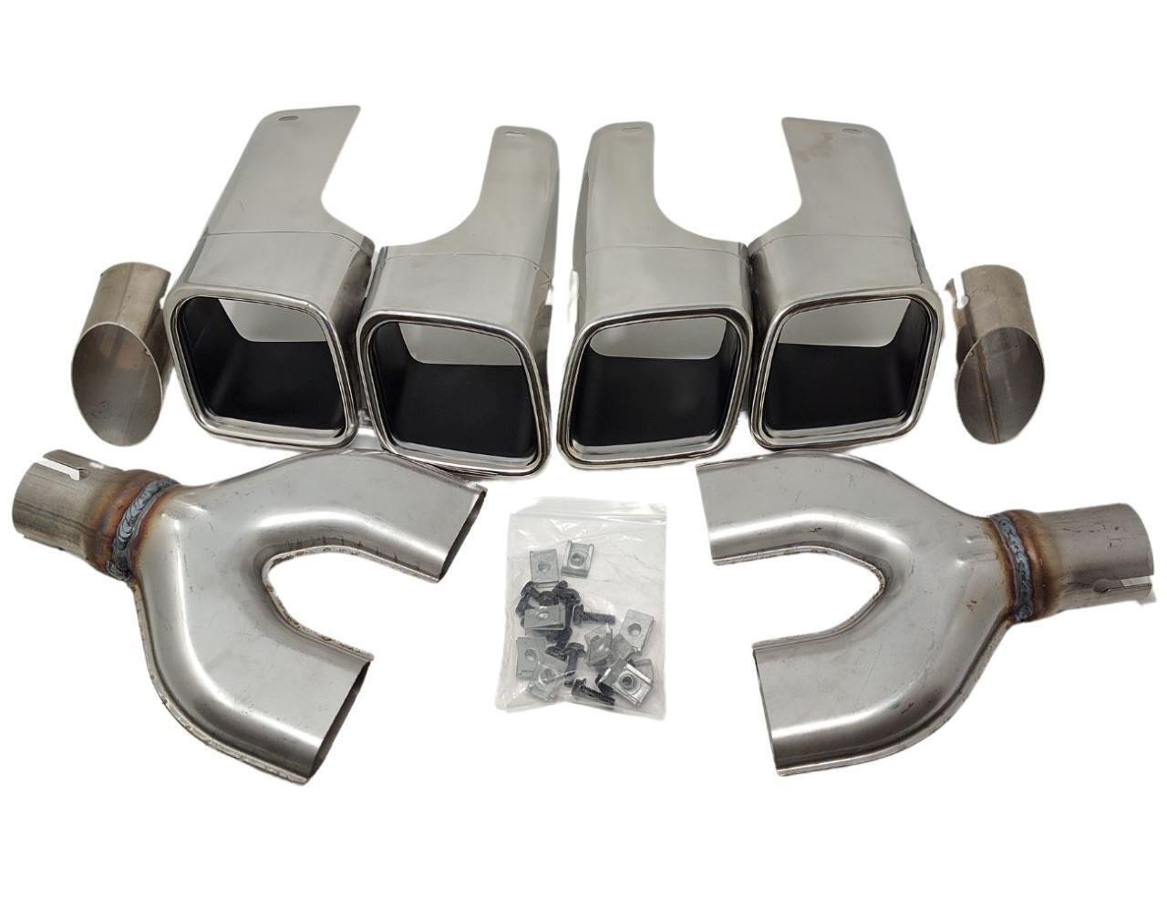 Exhaust Stainless Steel Muffler Tips for Ranger Rover L405 with SVO Rear Bumper