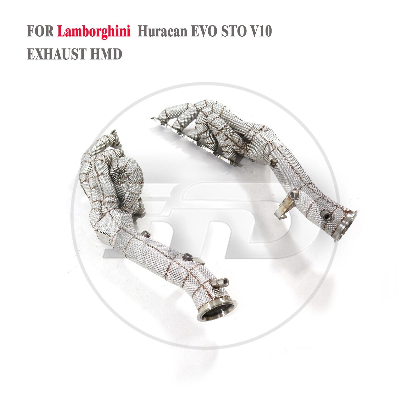 for lanmborghini huracan EVO/STO/Tecnica V10 5.2L Stainless manifold exhaust